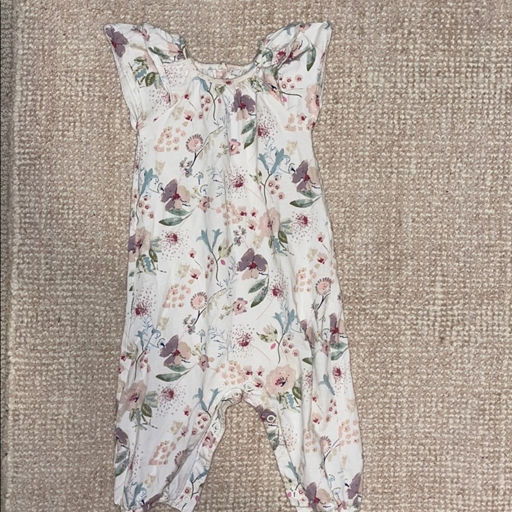 Next baby floral jumpsuit